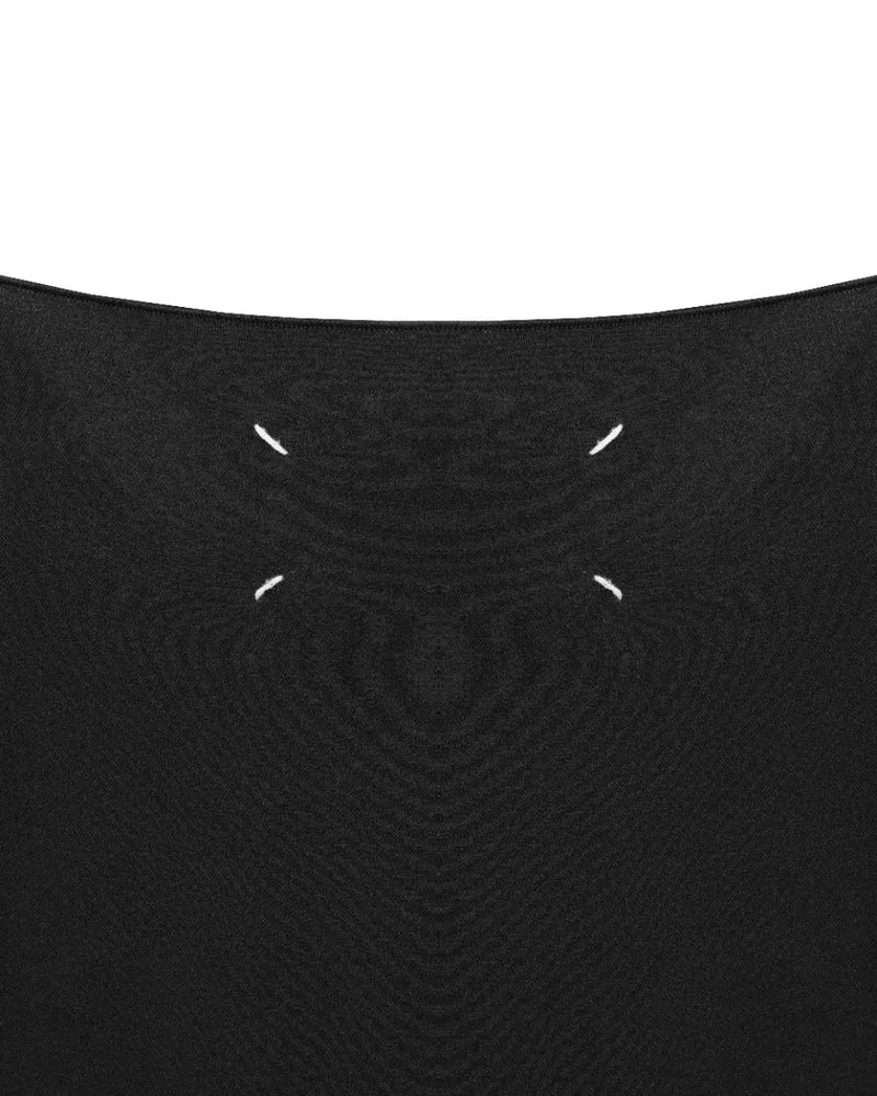 Maison Margiela 4 asymetrical shift silk dress thumbnail