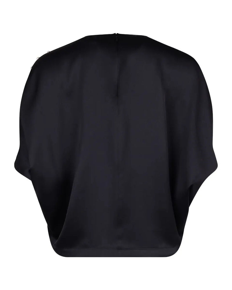 Chloé pearl embelished silk blouse thumbnail