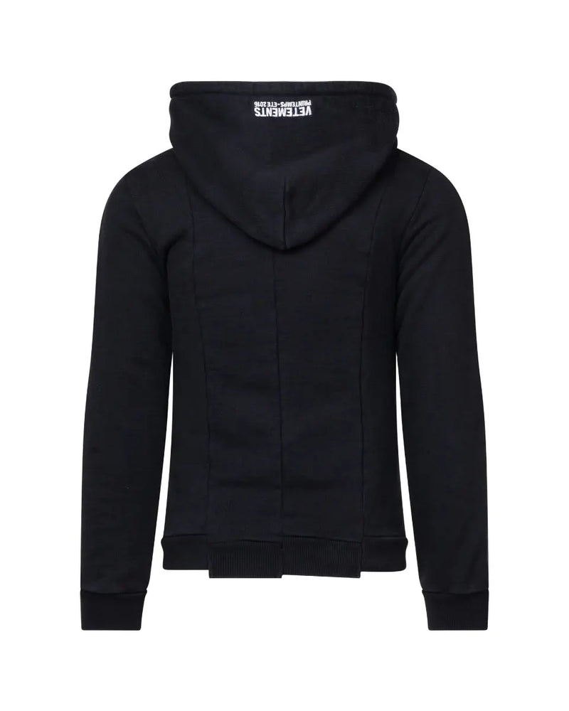 Vetements reconstructed metal-logo hoodie thumbnail