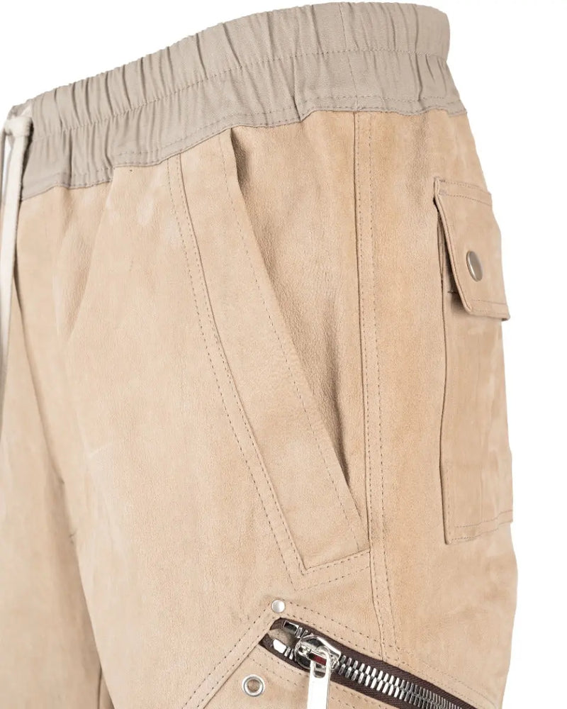 Rick Owens "Performa" cargo leather pants thumbnail