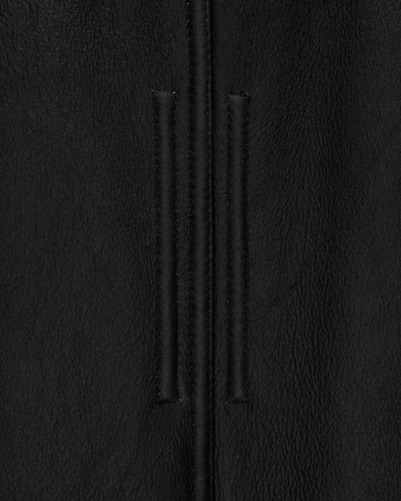 Rick Owens "SISYPHUS" lamb leather shearling bomber jacket thumbnail