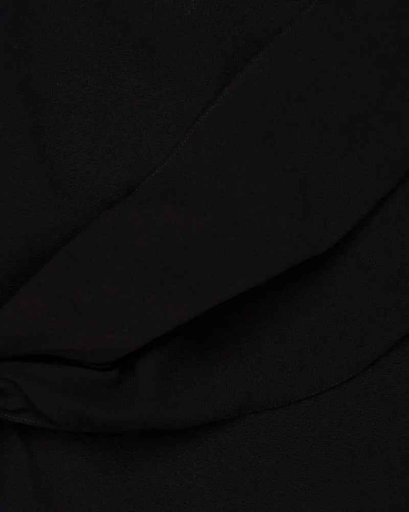 Saint Laurent jupe georgette de soie mini skirt thumbnail
