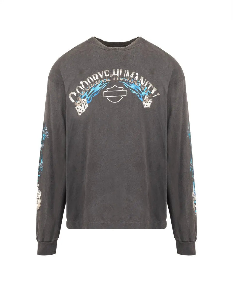 Saint Michael "The Beautiful Bastards" biker long sleeve t-shirt thumbnail