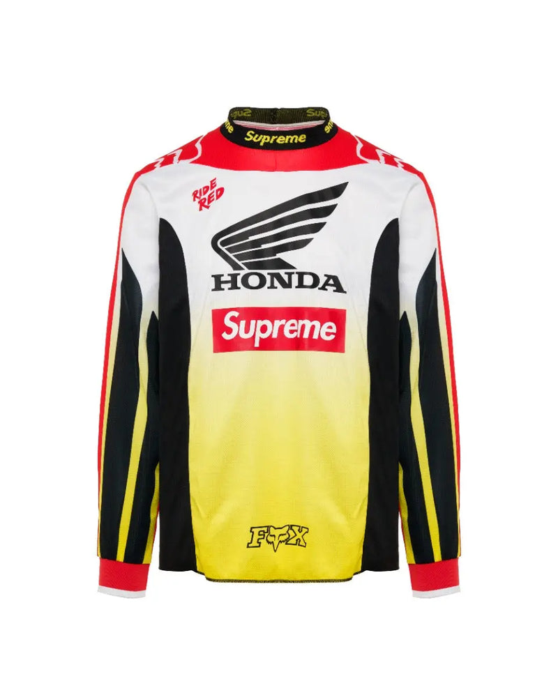 Supreme x Honda x Fox Racing moto jersey long sleeve top thumbnail