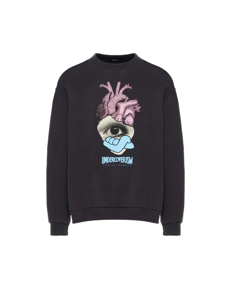 Undercover Undercoverism Heart Logo print crewneck sweatshirt thumbnail