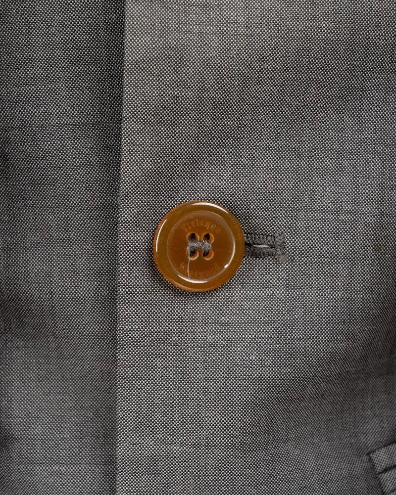 Vivienne Westwood Man Charcoal wool peak label sport blazer 2-set blazer jacket thumbnail