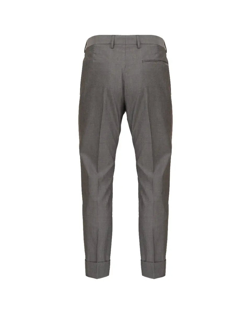 Vivienne Westwood MAN grey drop-crotch laine tailor pants thumbnail