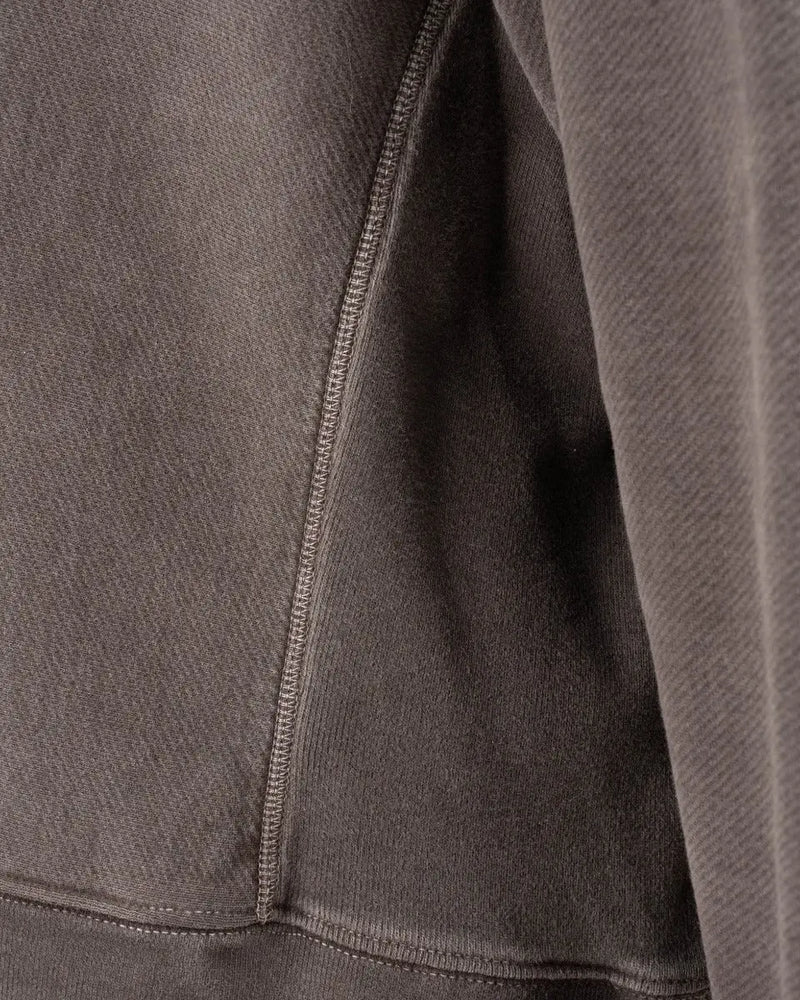 Yeezy Season 3 garment-dyed crewneck grey sweatshirt thumbnail