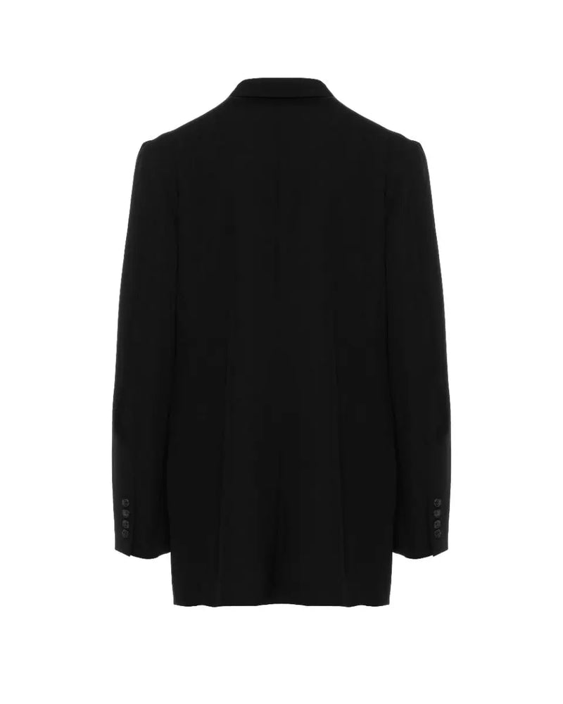 Yohji Yamamoto POUR HOMME dual fabric gabardine blazer jacket thumbnail