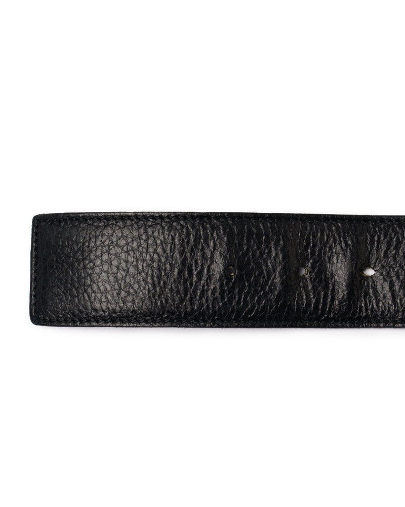 Yves Saint Laurent Rive Gauche wired logo buckle belt thumbnail