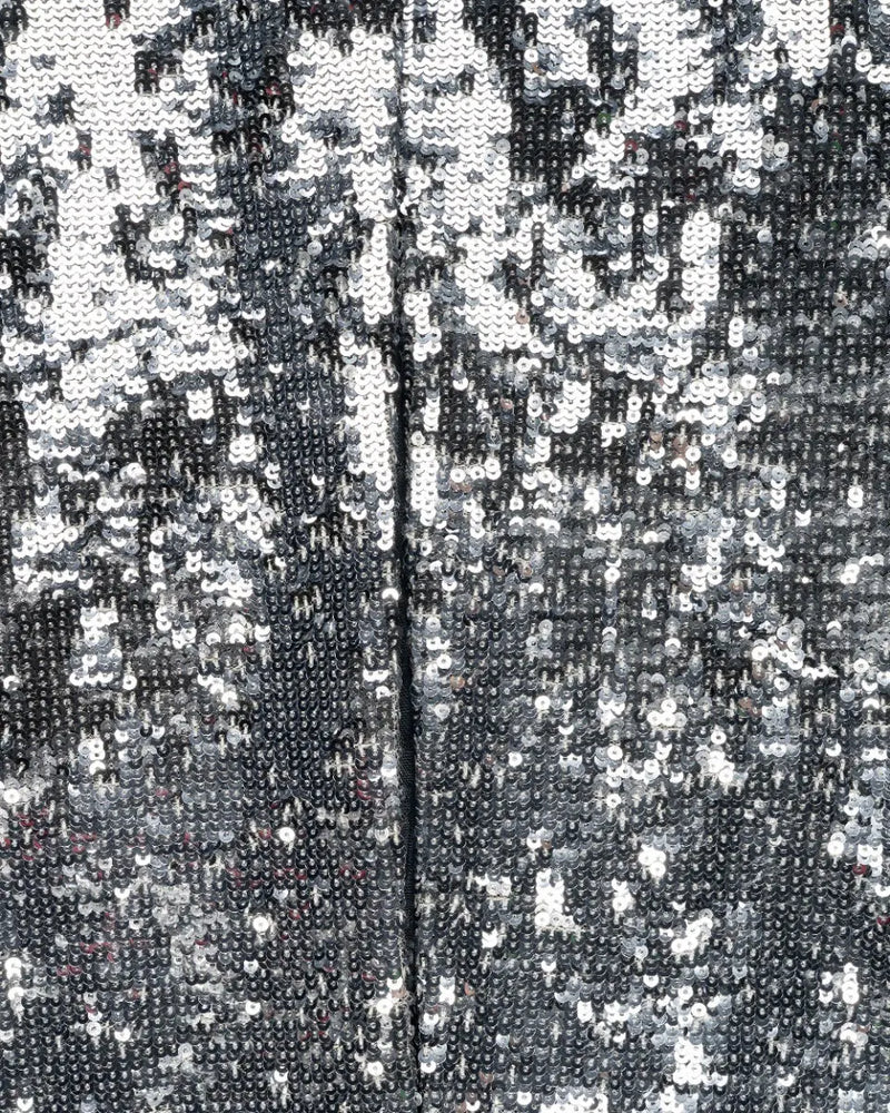 Zadig & Voltaire silver sequin-embellished blazer jacket thumbnail