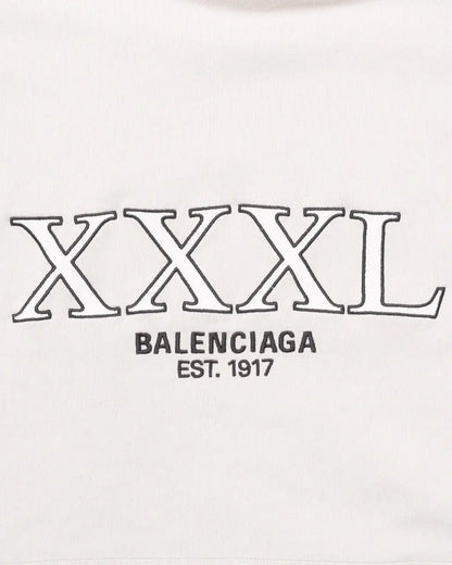 Balenciaga "XXXL" logo oversized hoodie Balenciaga