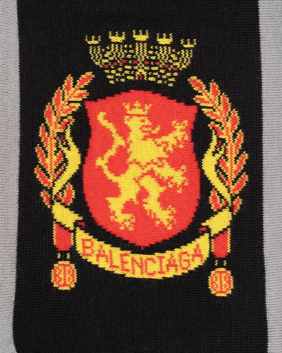 Balenciaga x Adidas soccer logo scarf