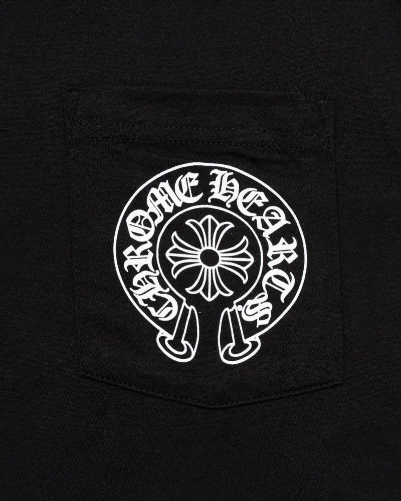 Chrome Hearts Las Vegas Exclusive Horseshoe Logo Pocket T-Shirt thumbnail