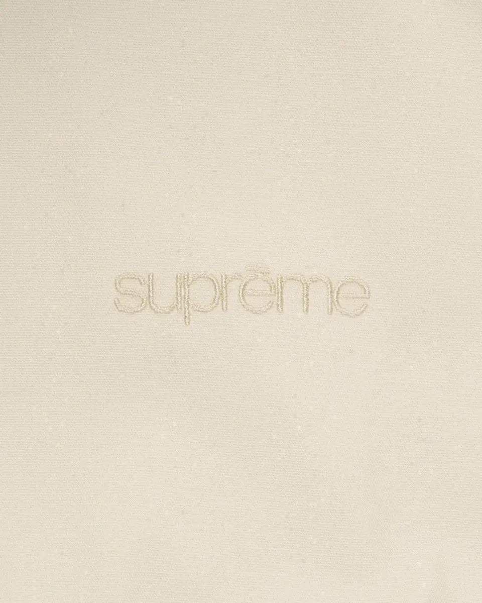 Supreme leather collar utility jacket