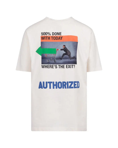 Heron Preston SS OS A.F. (Authorized Fake) white t-shirt Heron Preston