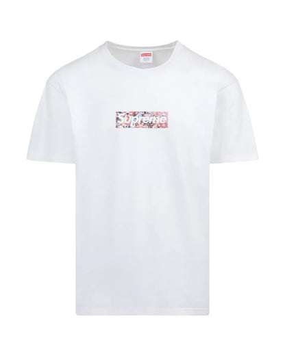 Supreme Takashi Murakami "COVID-19 Relief Fund" box logo white t-shirt Supreme