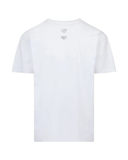 Supreme Takashi Murakami "COVID-19 Relief Fund" box logo white t-shirt Supreme