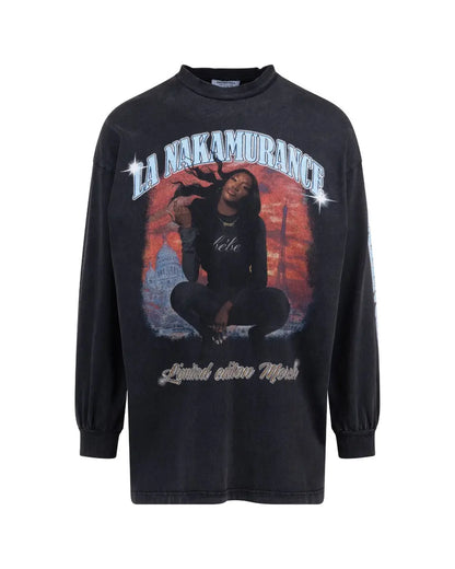 Balenciaga 295/400 LA Aya Nakamura long sleeve t-shirt Balenciaga
