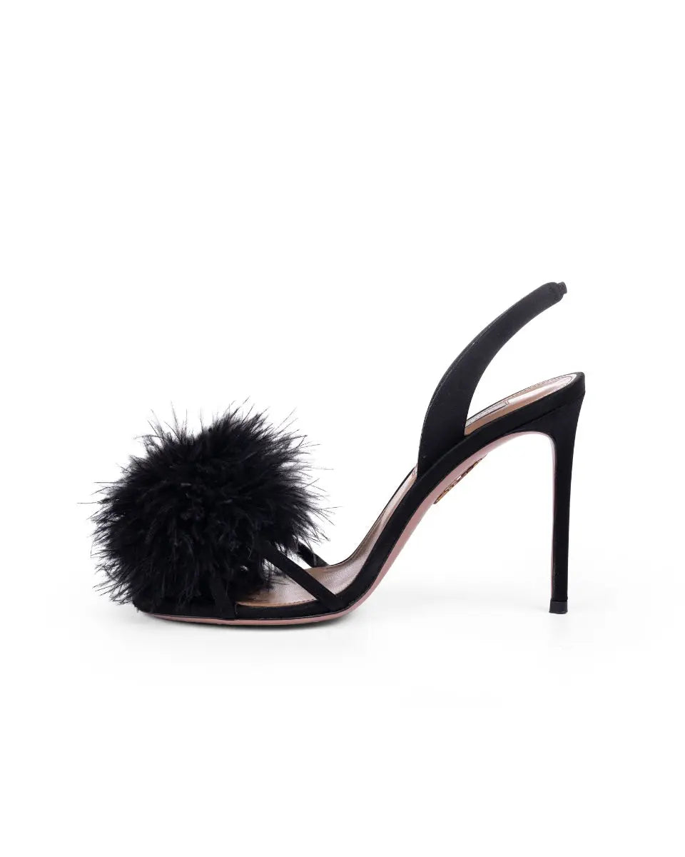 Aquazzura Boudoir Sandal 105 heels