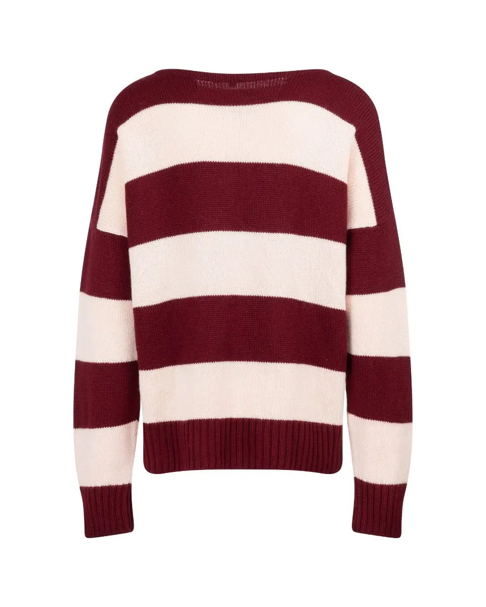 Gucci striped u-boot pullover sweater Gucci