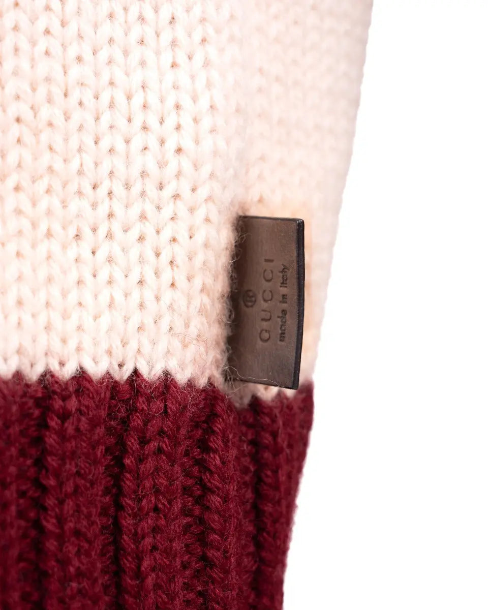 Gucci striped U-boat pullover sweater