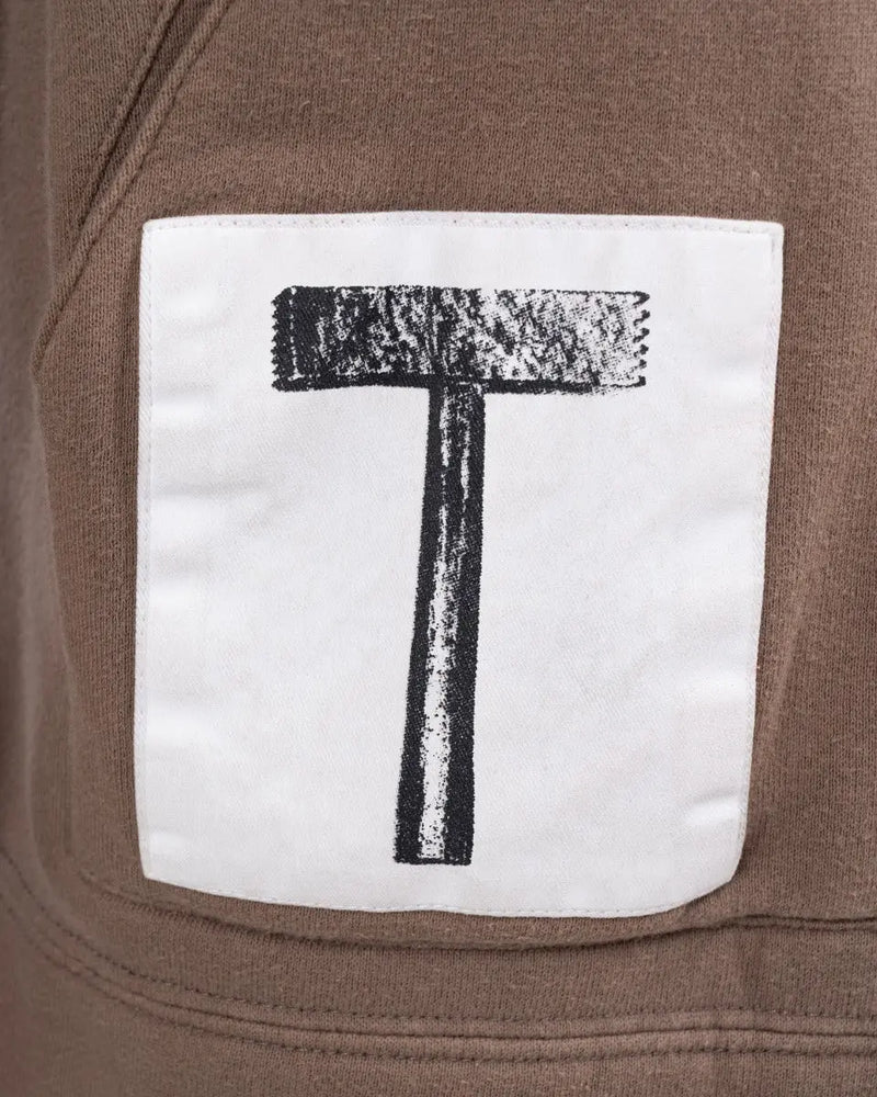 Helmut Lang x Travis Scott smoke patch zip-up hoodie thumbnail