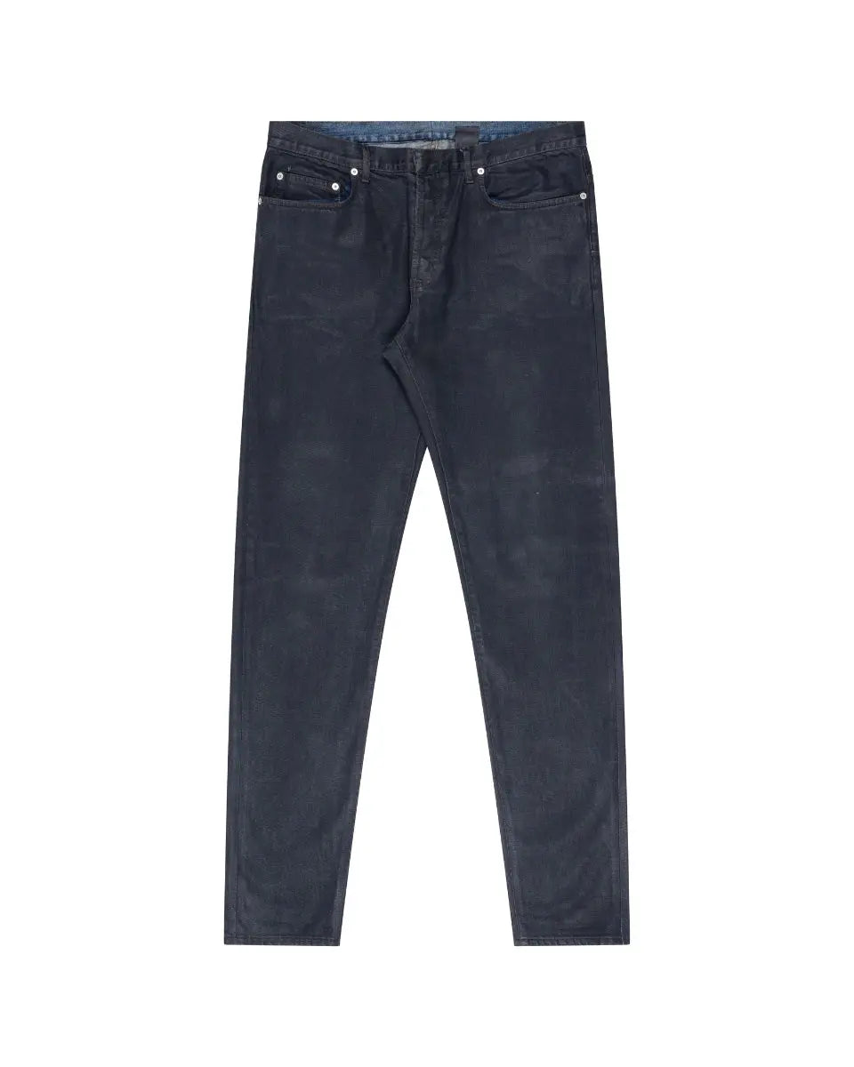 Dior Homme waxed skinny jeans