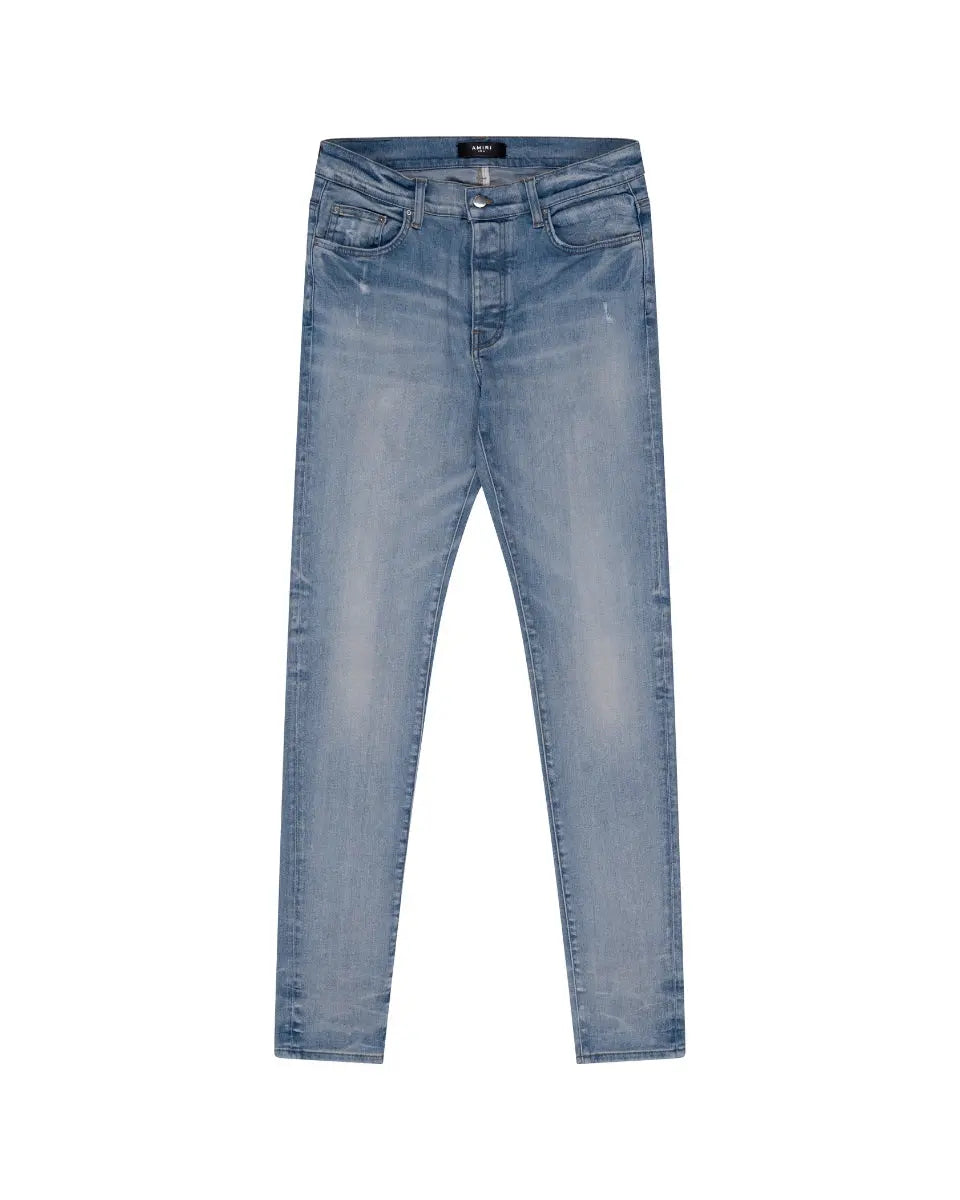 Amiri antique indigo stack skinny jeans Amiri