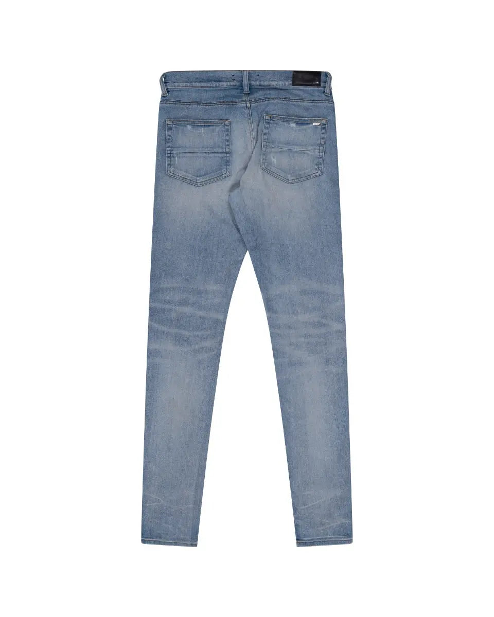 Amiri antique indigo stack skinny jeans