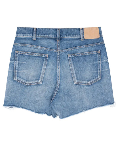 Celine Skate washed denim shorts Celine
