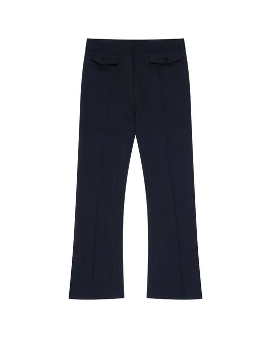 Celine front pocket black flared pants Celine