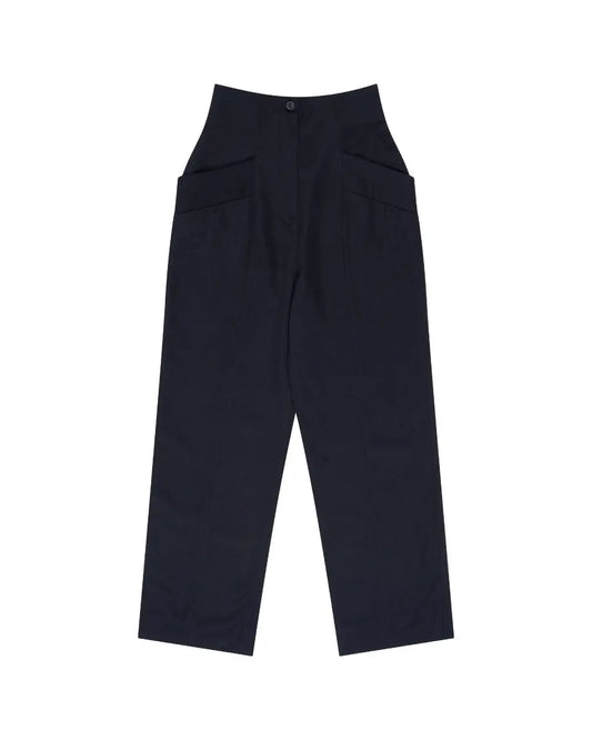 Lieve Van Gorp black high-waist pants Lieve Van Gorp