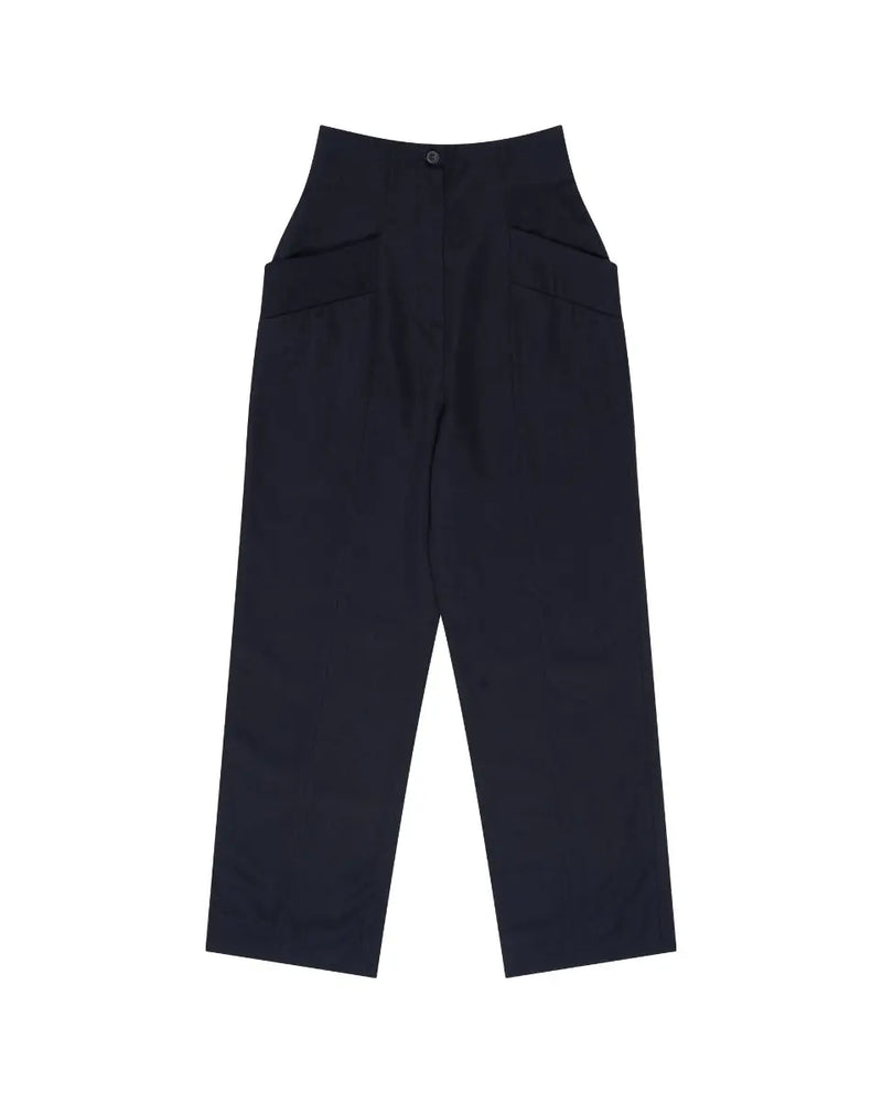 Lieve Van Gorp black high-waist pants thumbnail