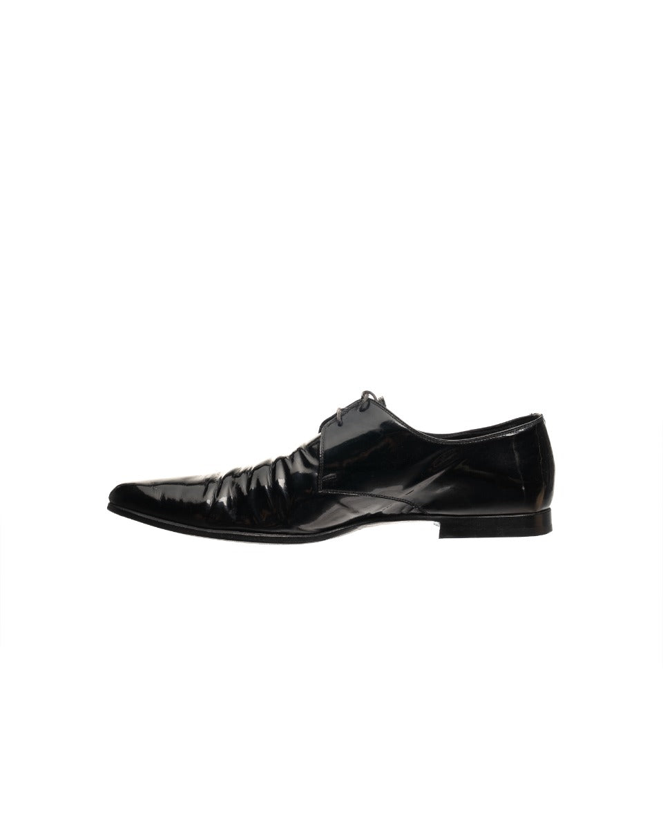 Yves Saint Laurent patent leather oxford derby shoes Saint Laurent