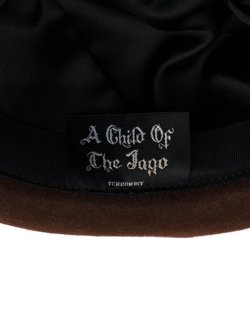 A Child of the Jago Brown Felt Fedora thumbnail