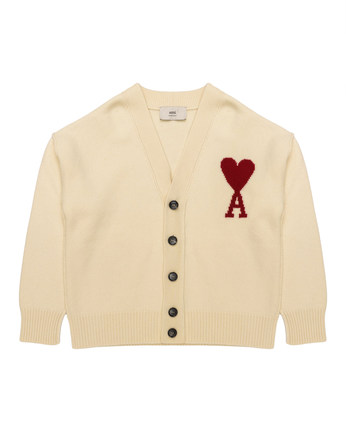 AMI Paris “Ami de Coeur” Cardigan