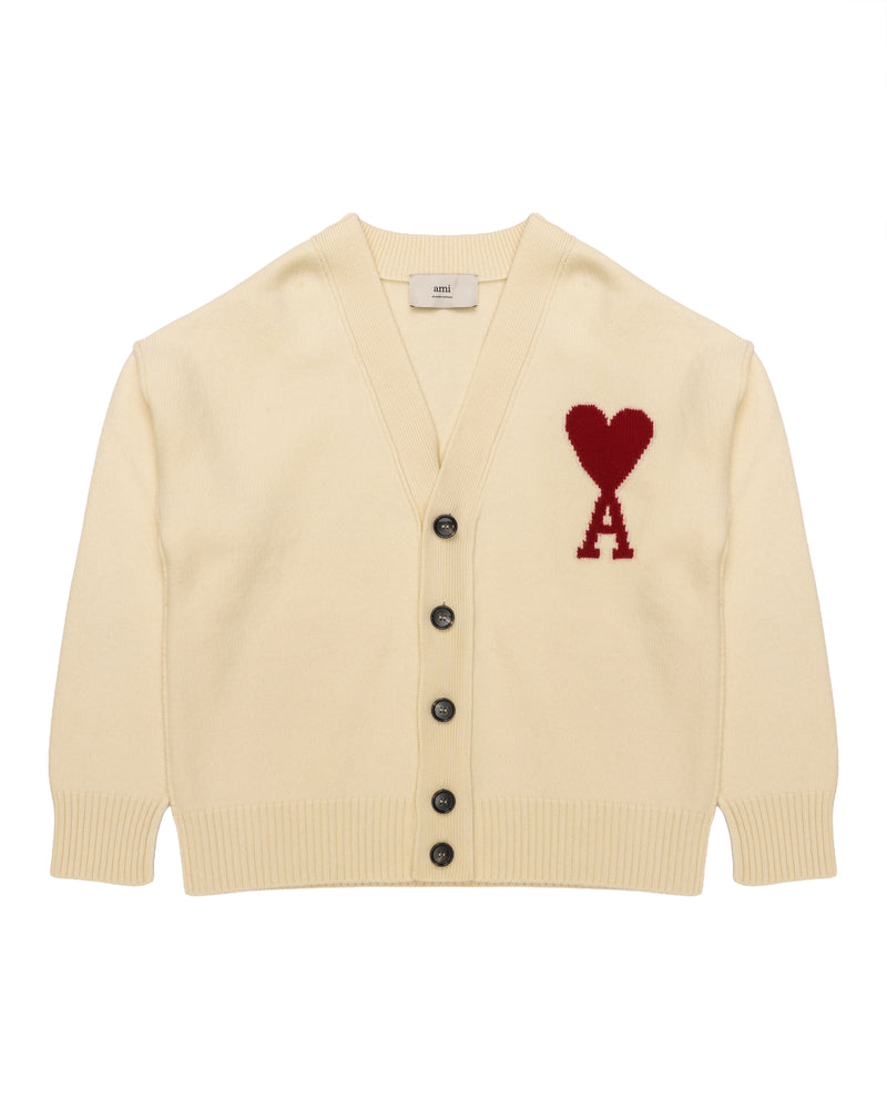 AMI Paris “Ami de Coeur” Cardigan
