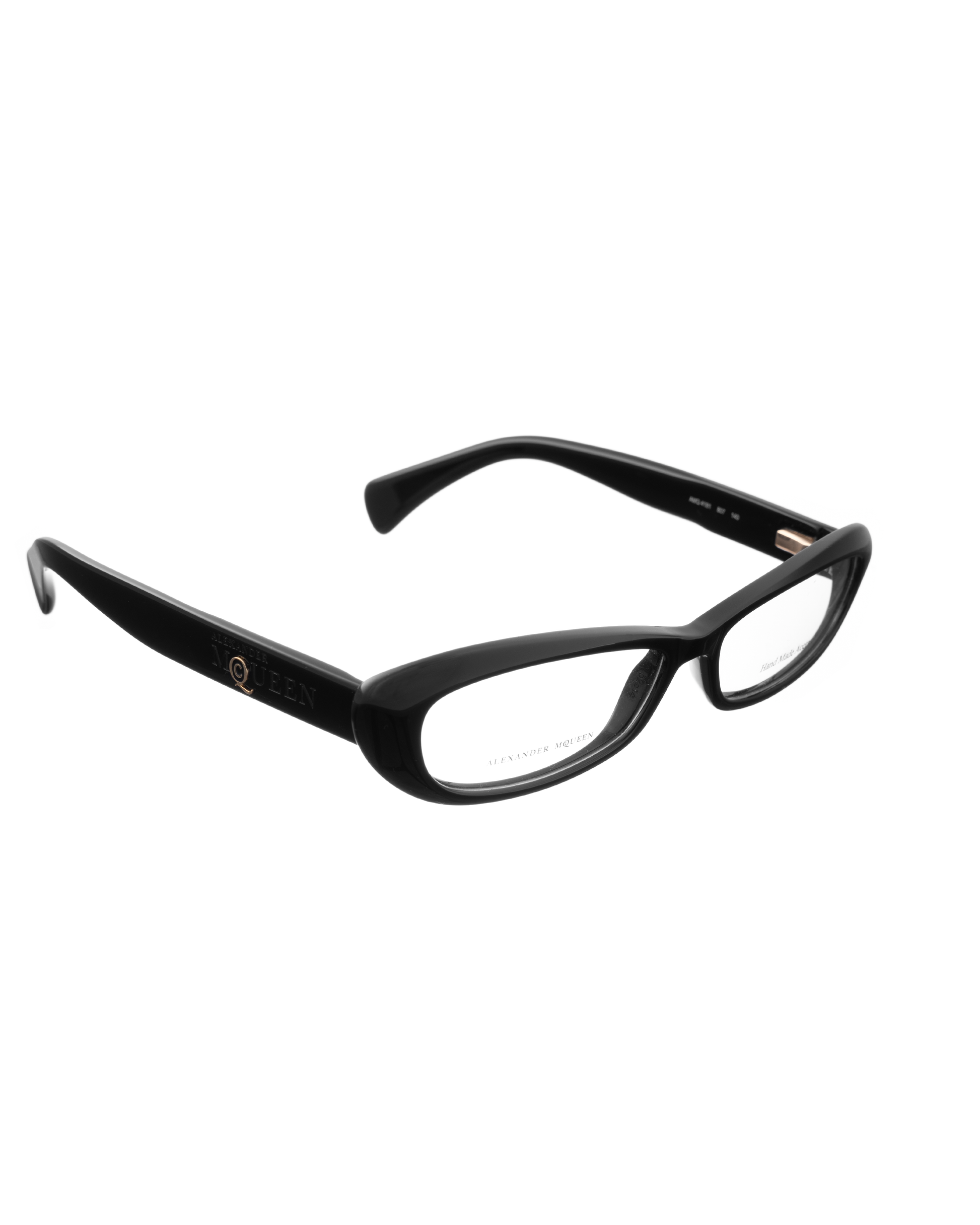 Alexander McQueen Black Classic Cat-Eye glasses Alexander McQueen