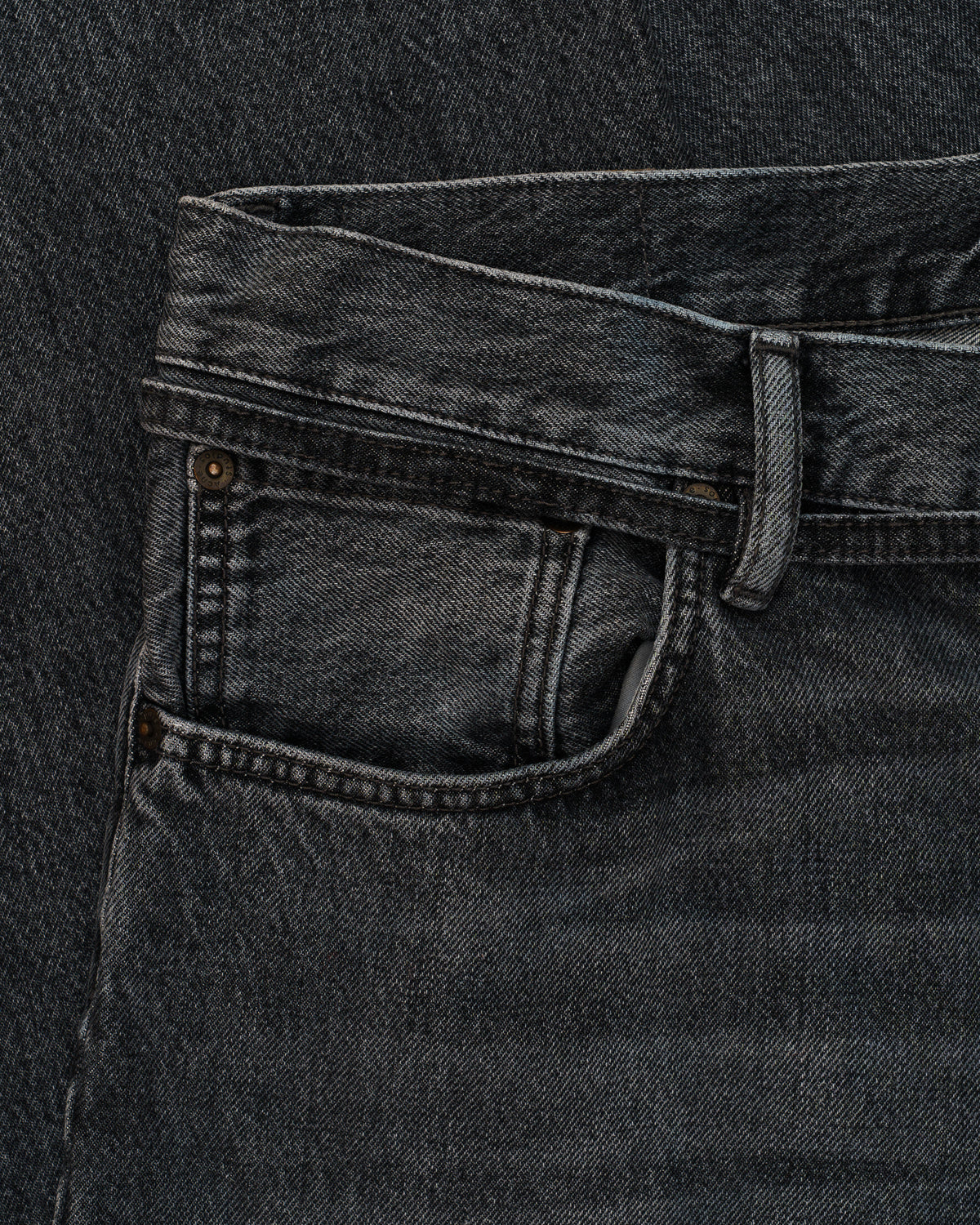 Acne Studios Grey Washed Denim