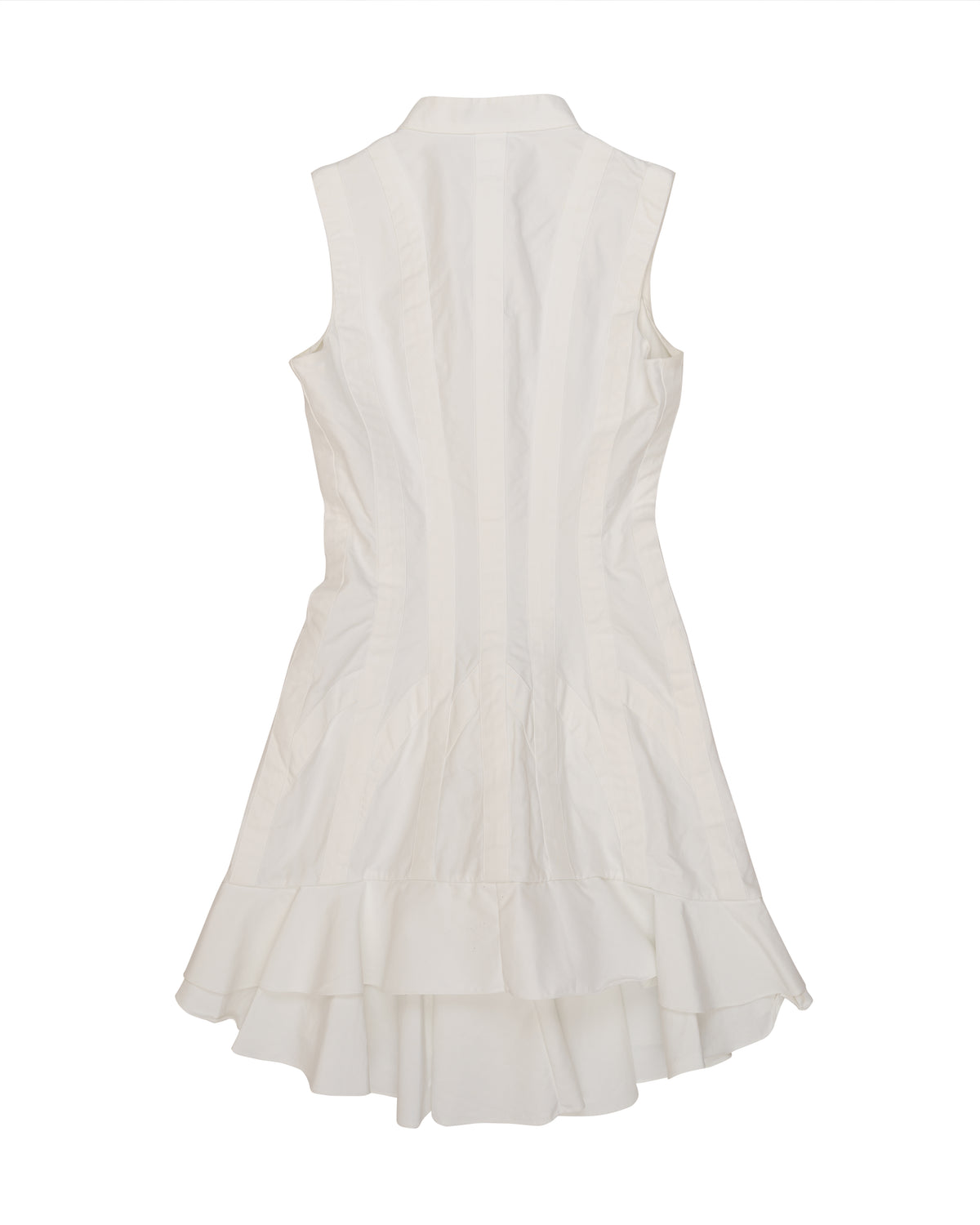Alaïa mini dress with tiered hem