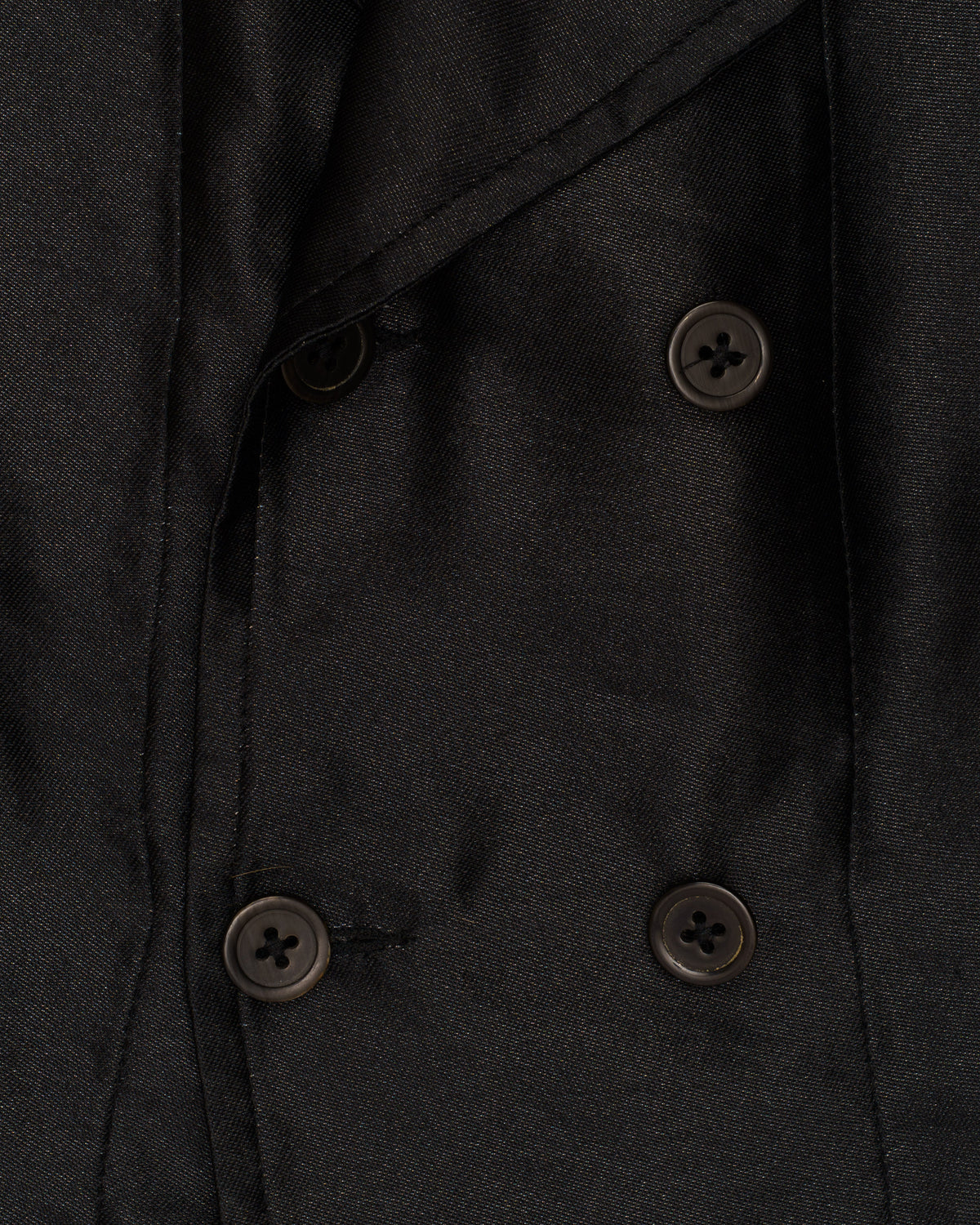 Ann Demeulemeester Double Breasted Waistcoat with Draped Lapel