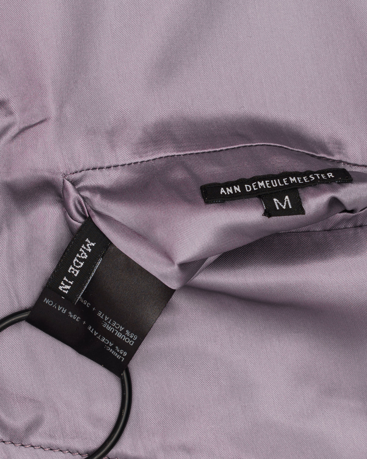 Ann Demeulemeester Waistcoat with Lavender Lining