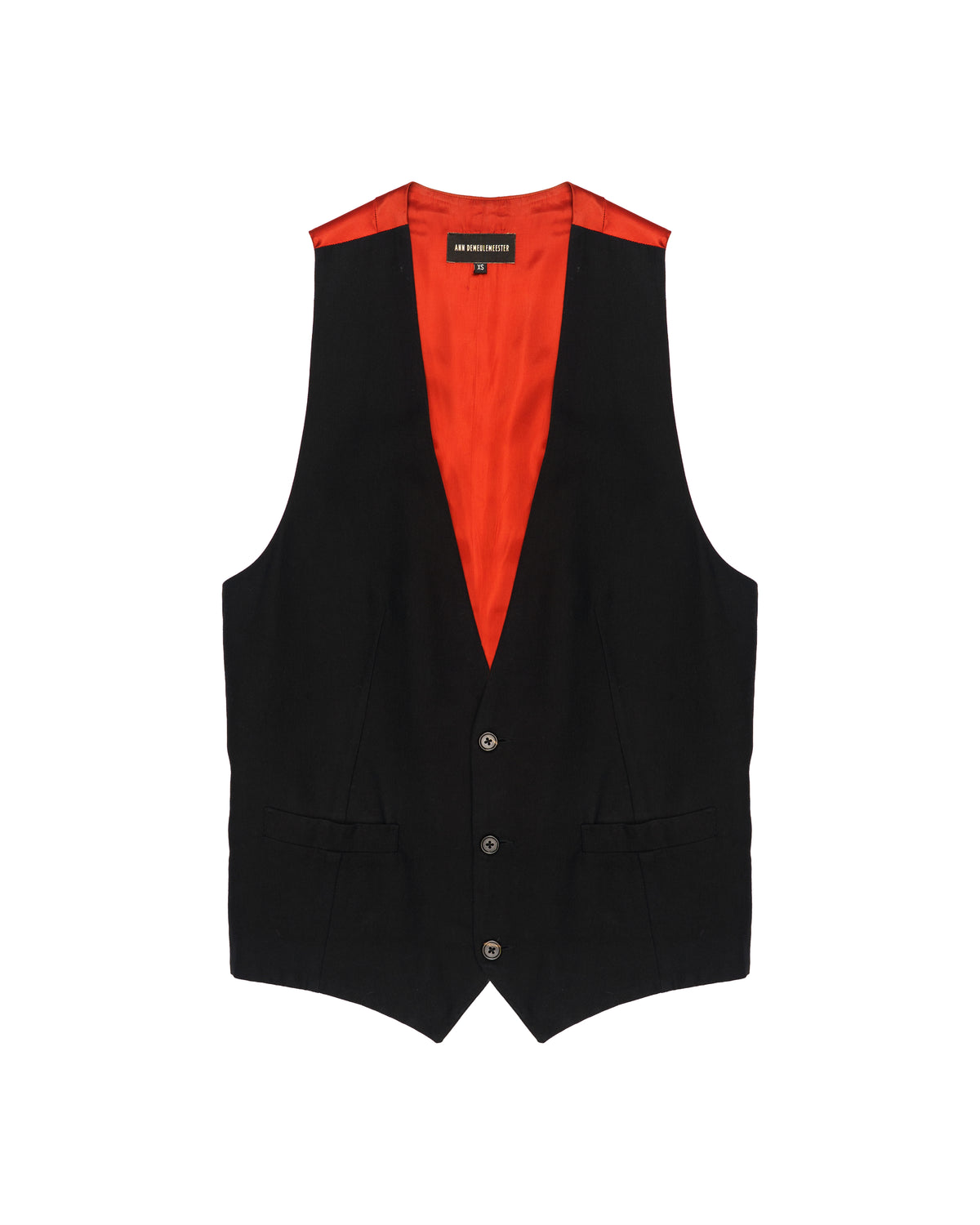 Ann Demeulemeester Waistcoat with Rust Lining
