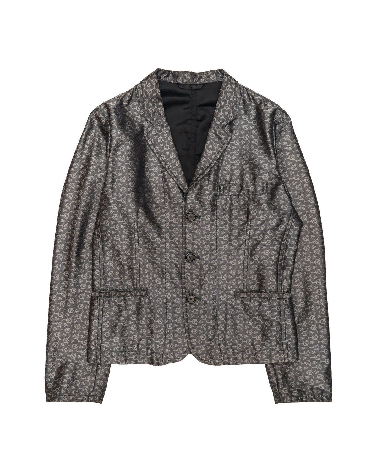 Ann Demeulemeester Floral Jacquard Blazer