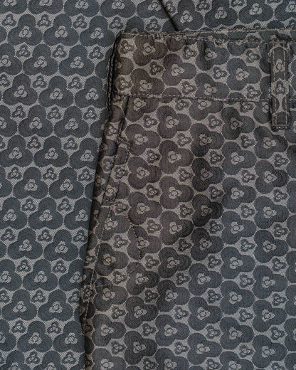 Ann Demeulemeester Floral Jacquard Trousers