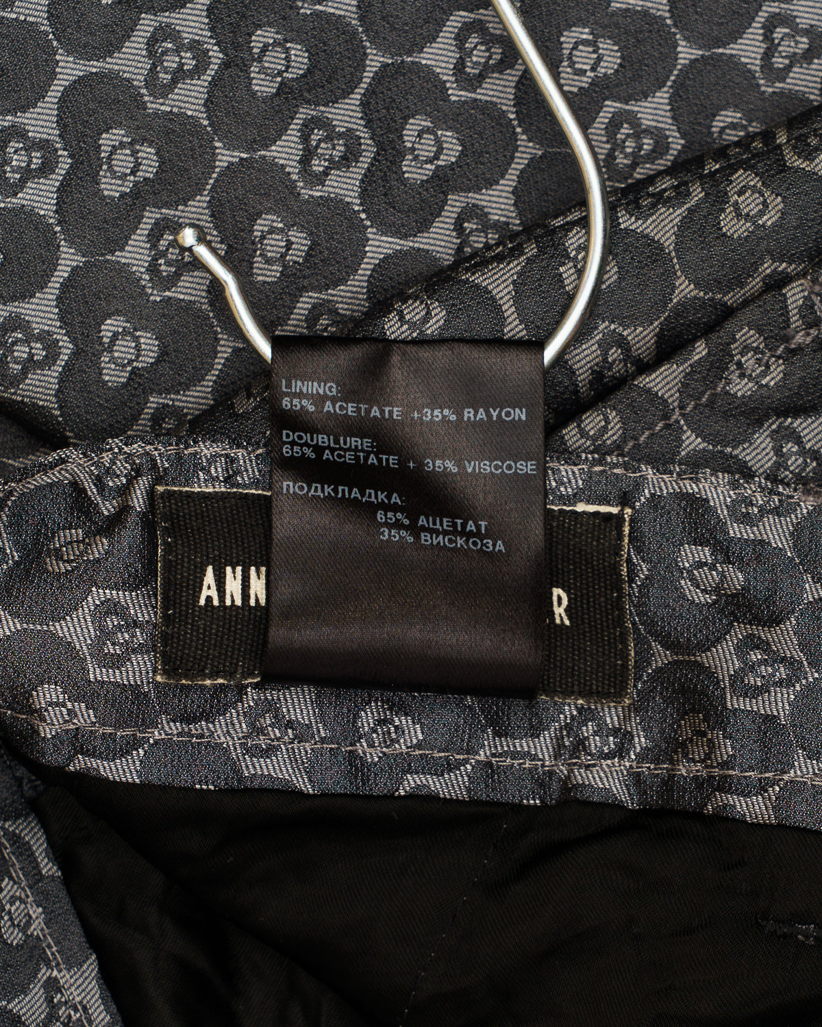 Ann Demeulemeester Floral Jacquard Trousers
