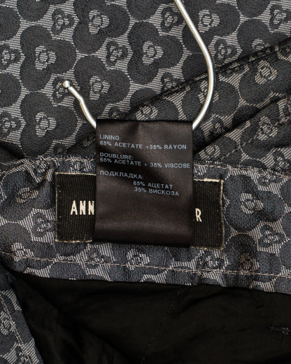 Ann Demeulemeester Floral Jacquard Trousers