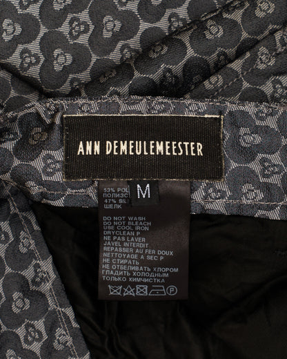 Ann Demeulemeester Floral Jacquard Trousers