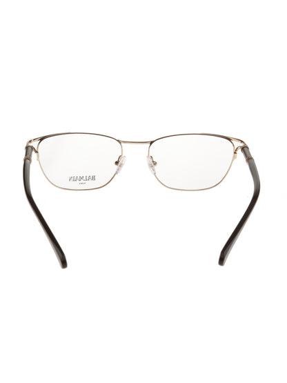 Balmain Brown/Gold Oval glasses Balmain